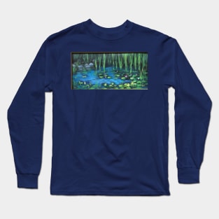 Lilly Pads at Dawn Long Sleeve T-Shirt